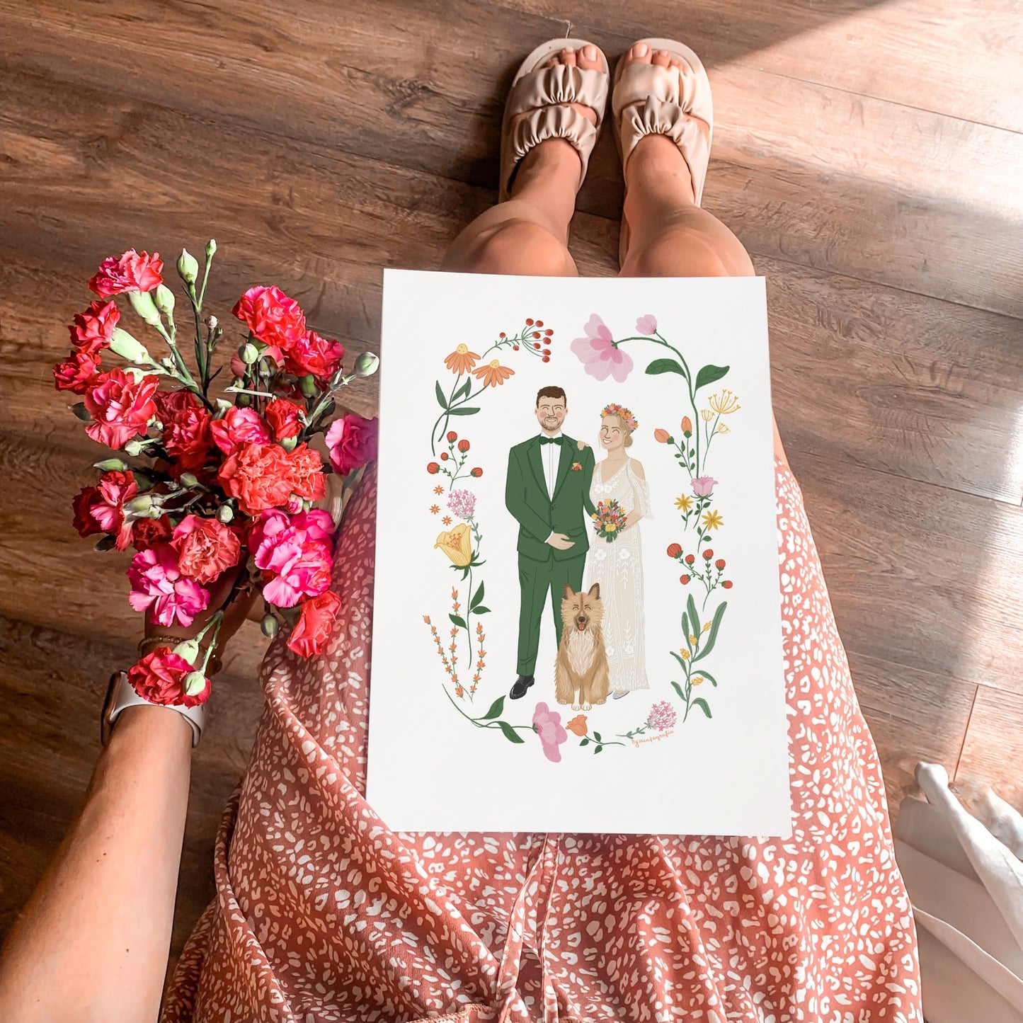 ilustrowane podziękowania dla Rodziców 🎁