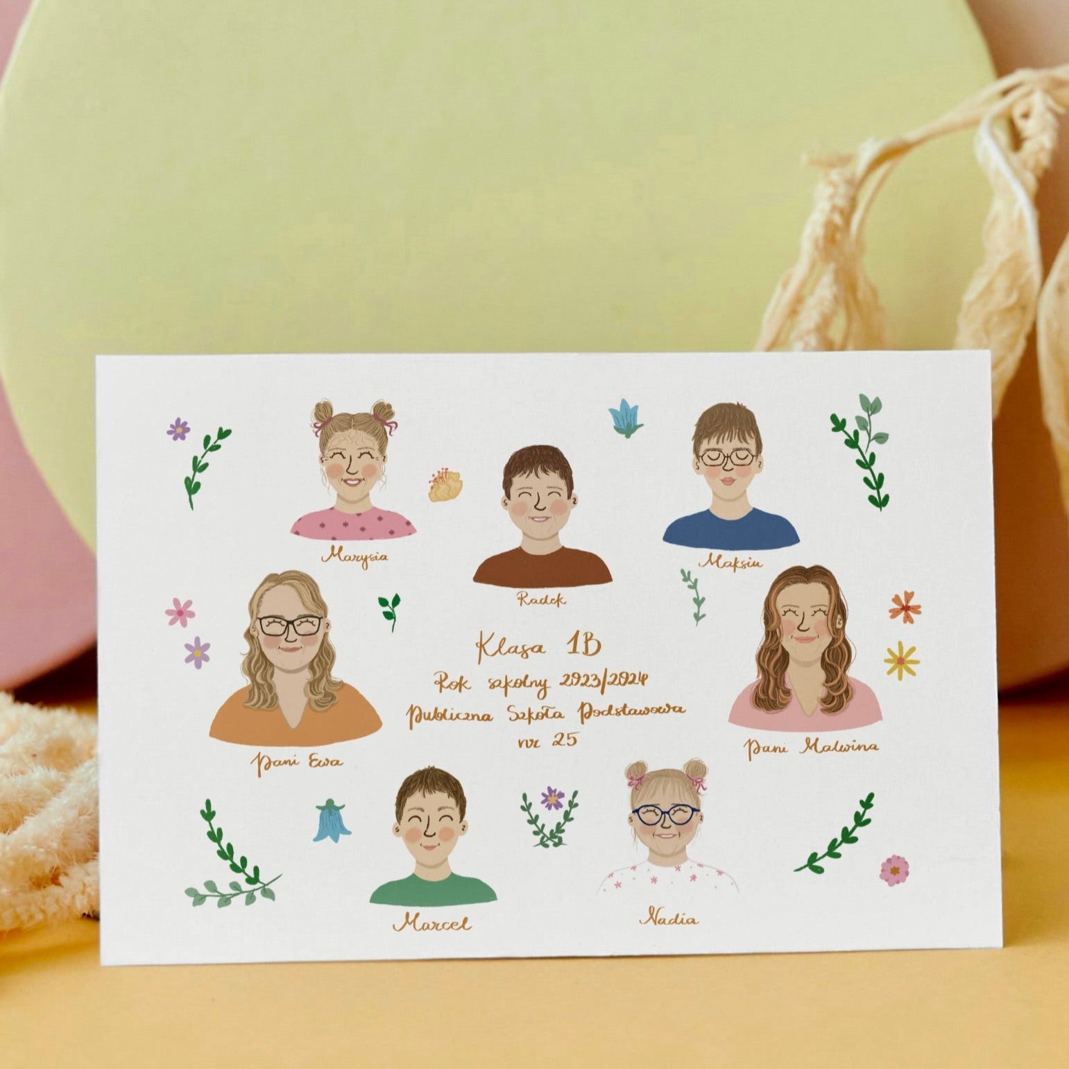 Ilustrowane Tablo Klasowe - Rysunkografia