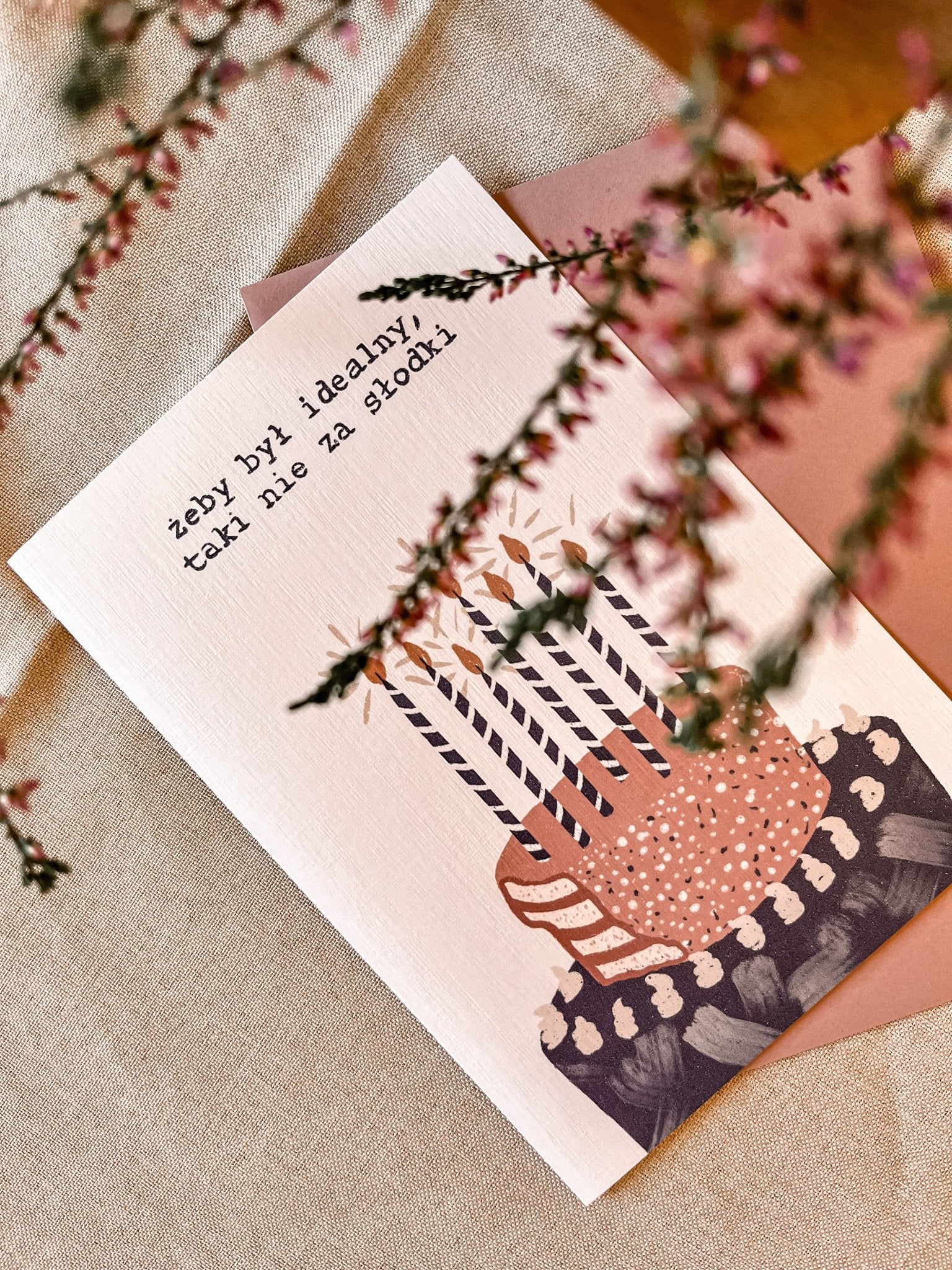 Kartka Tort Idealny - Rysunkografia