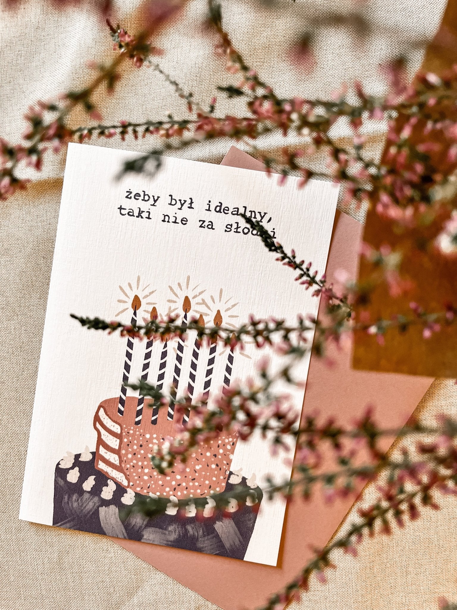 Kartka Tort Idealny - Rysunkografia