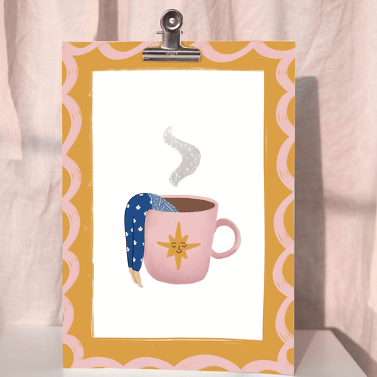 Plakat Nadzieja w Kawie - Rysunkografia