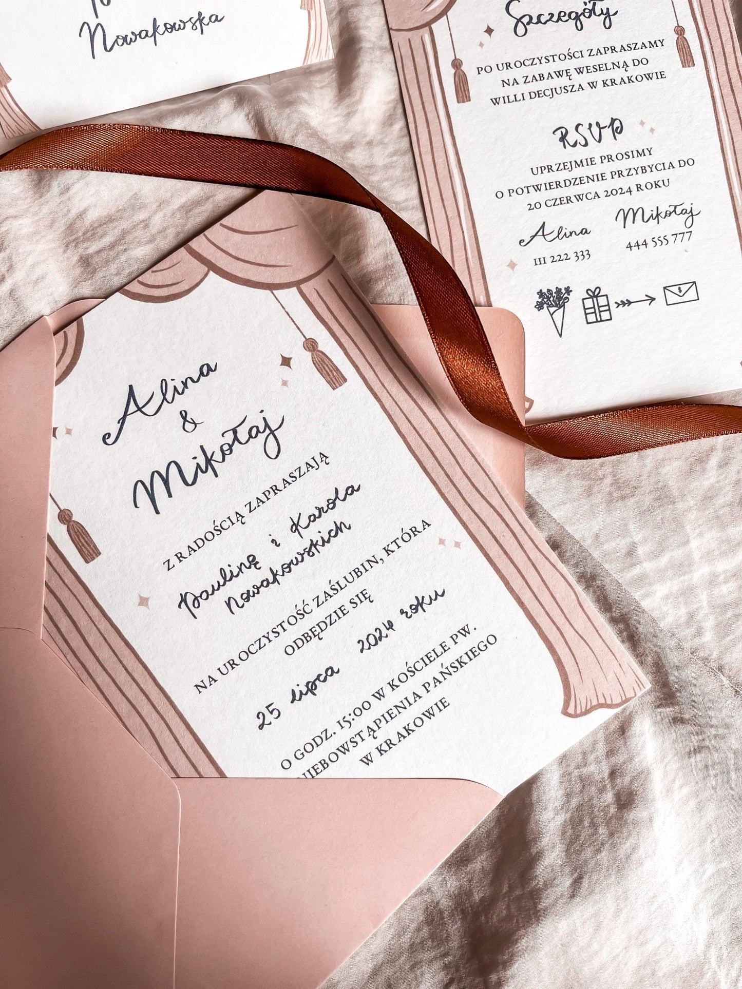 Zaproszenie Ślubne Sztuka Miłości - Rysunkografia